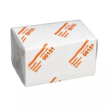   Adagolós N4 V hajtású szalvéta - 2 rétegű, hófehér, 16,5x21cm, 160 lap