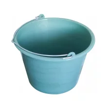 Műanyag vödör fém füllel 12L