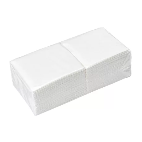 Éttermi szalvéta - 1 rétegű, hófehér, 33x33cm, 500 lap