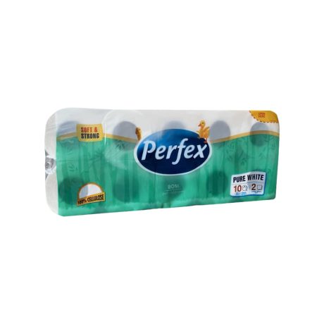 Perfex WC papír hófehér - 2 rétegű 10 tekercses