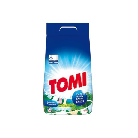 Tomi mosópor fehér ruhákhoz - 50 mosás 3kg