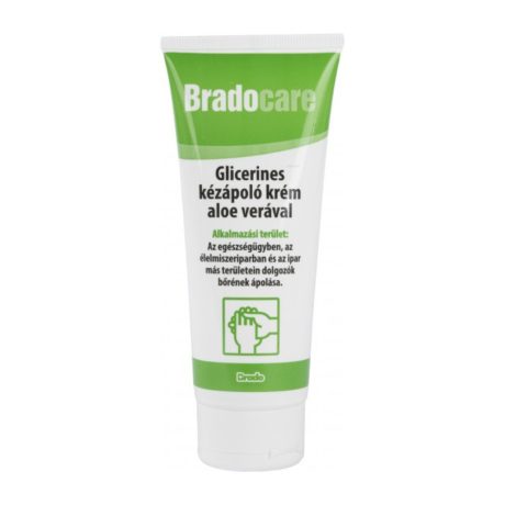 Bradocare glicerines munkavédelmi kézkrém Aloe Vera 100ml