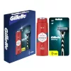 Gillette Mach3 ajándékcsomag borotva + Old Spice tusfürdő