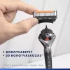 Gillette ProGlide ajándékcsomag borotva + 2db betét + Fusion Sensitive borotva gél + zokni