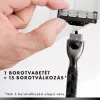 Gillette Mach3 Charcoal ajándékcsomag borotva + 2db betét + Series borotva gél + zokni