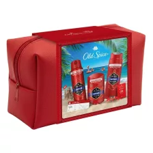   Old Spice Captain Ajándékcsomag neszeszerrel - Tusfürdő + Dezodor + Deo Stift