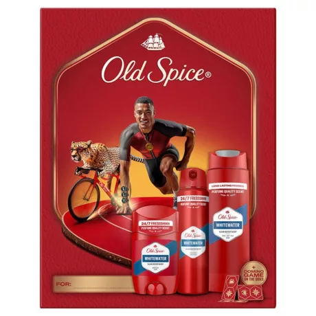 Old Spice Whitewater Ironman Ajándékcsomag - Tusfürdő + Dezodor + Deo Stift
