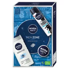   Nivea Men Zone Ajándékcsomag - Dezodor + Tusfürdő + Krém