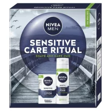   Nivea Men Sensitive Care Ritual Ajándékcsomag - Borotvagél + After Shave