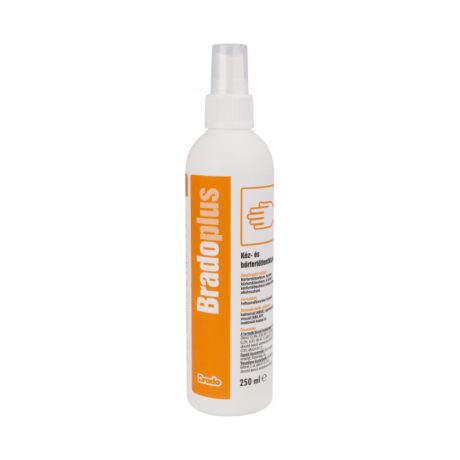 Bradoplus kéz- és bőrtfertőtlenítő spray 250ml