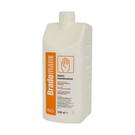 Bradoman Soft higiénés kézfertőtlenítő szer 1000ml