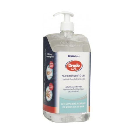 Bradolife kézfertőtlenítő gél 1500ml