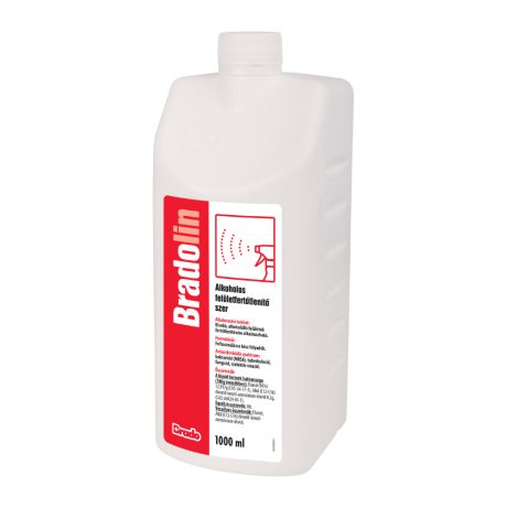 Bradolin alkoholos felületfertőtlenítő szer szórófejes 1000ml