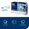 Tork Xpress® Soft Multifold hajtogatott kéztörlő - 2 rétegű, hófehér, 110 lap (Karton - 21 csg)