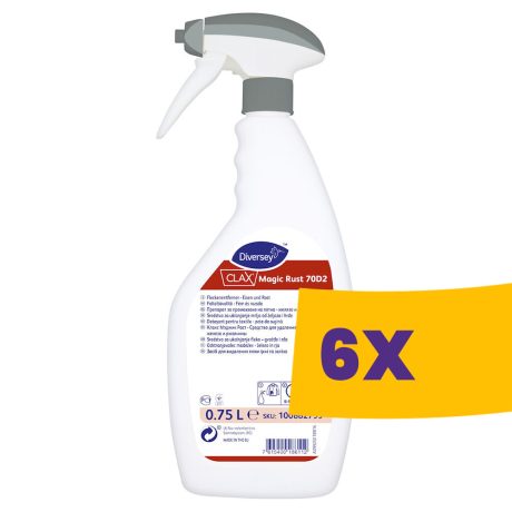 Clax Magic Rust 70D2 Folteltávolító fém- és rozsdafoltokhoz 750ml (Karton - 6 db)