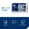 Tork Xpress® tömörített multifold hajtogatott kéztörlő - 2 rétegű, hófehér, 225 lap (Karton - 12 csomag)
