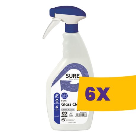 Sure Glass Cleaner Használatra kész ablaktisztítószer 750ml (Karton - 6 db)