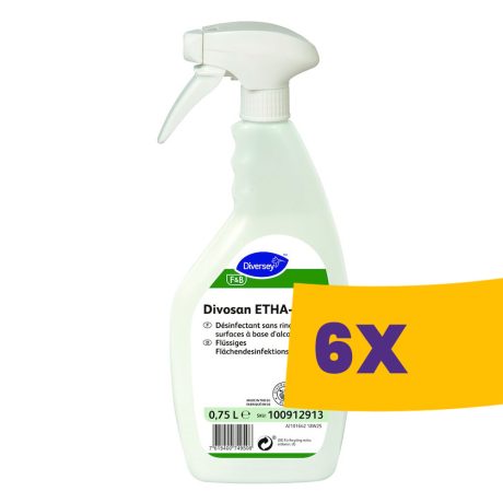 Divosan ETHA-plus erős fertőtlenítőszer 750ml (Karton - 6 db)