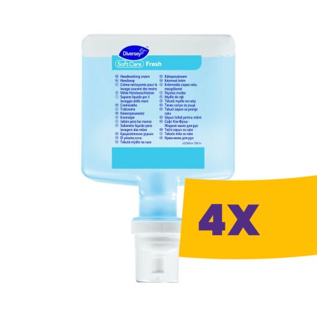 Soft Care Fresh Kézmosó krémszappan 1,3L (Karton - 4 db)