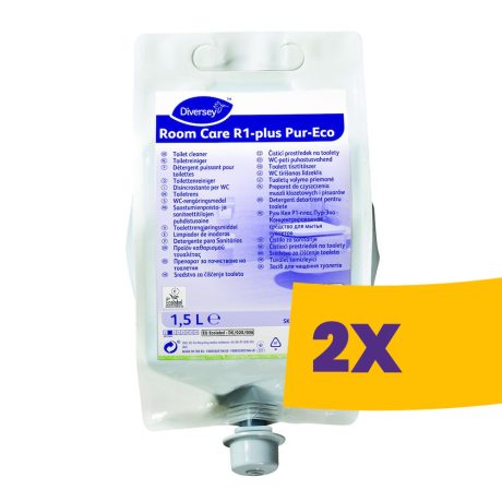 Room Care R1-plus Pur-Eco Toalett tisztító- koncentrátum 1,5L (Karton - 2 db)