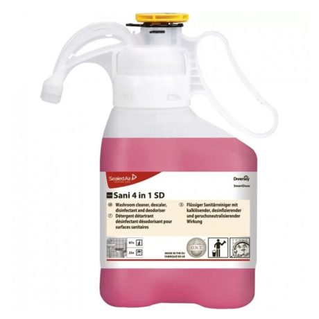 TASKI Sani 4in1 Plus1.4L - Fürdőszobai tisztító, vízkőoldó, fertőtlenítő &illatosító