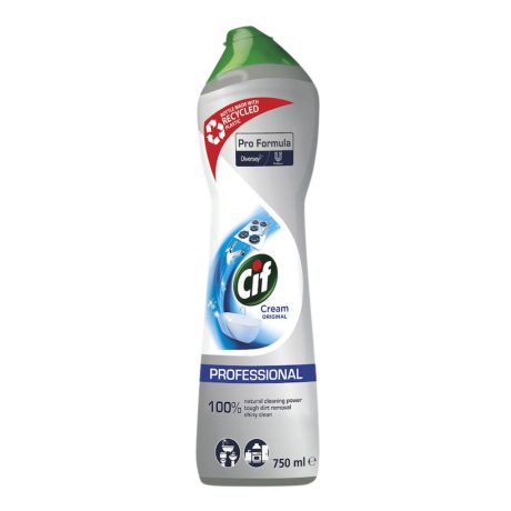 Cif Pro Formula Cream Karcmentesen tisztító folyékony súrolószer Original 750ml