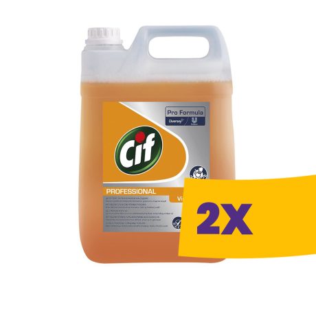 Cif Pro Formula Hand Dishwash Vinegar ecetes kézi mosogatószer 5L (Karton - 2 db)