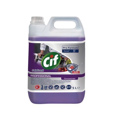 CIF Pro Formula Safeguard Conc. Kombinált tisztító- és fertőtlenítő szer 5L (Karton - 2 db)