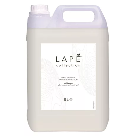 LAPÉ Collection Sakura Sea Breeze öko Illatosított, hidratáló kéz- és testápoló krém 5L
