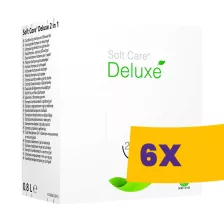   Soft Care Deluxe 2in1 Környezetbarát, kondicionáló sampon, balzsam és tusfürdő 800ml (Karton - 6 db)
