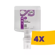   SURE Antimic Hand Wash Antibakteriális folyékony kézmosószer 1,3L (Karton - 4 db)