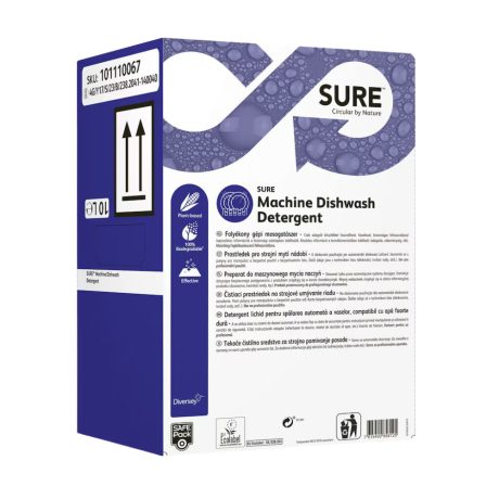 SURE Machine Dishwash Detergent Folyékony gépi mosogatószer 10L