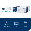 Tork Premium Mini Jumbo, extra puha toalettpapír 19cm átm. - 3 rétegű, hófehér, 120m (Karton - 12 tek)