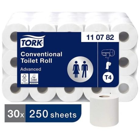 Tork kistekercses toalettpapír - 3 rétegű, 30 tekercs