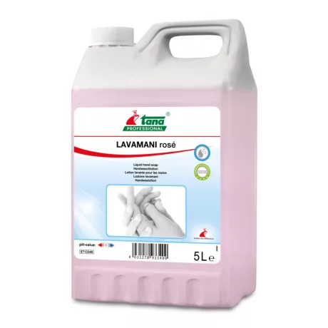 Tana Green Care Lavamani Rosé illatosított folyékony kézmosó szappan 5L