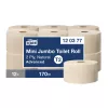 Tork Mini Jumbo toalettpapír 19cm átm. - 2 rétegű, havanna, 170m (Karton - 12 tek)