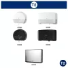 Tork Mini Jumbo toalettpapír 19cm átm. - 2 rétegű, havanna, 170m (Karton - 12 tek)