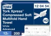 Tork Xpress® Soft tömörített multifold hajtogatott kéztörlő - 2 rétegű, hófehér, 200 lap (Karton - 12 csomag)