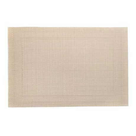 Banquet Rectangle téglalap alakú műanyag tányéralátét Krém