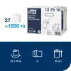 Tork Extra Soft Mid-size toalettpapír - 3 rétegű, hófehér, 70m (Karton - 27 tek)