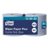 Tork törlőpapír plusz 26cm átm. - 2 rétegű, kék, 255m (Karton - 2 tekercs)