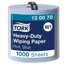   Tork nagy teljesítményű törlőpapír 38cm átm. - 2 rétegű, kék, 340m