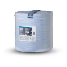   Tork ipari nagyteljesítményű törlőpapír 39cm átm. - 1 rétegű, kék, 255m
