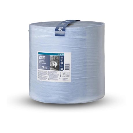 Tork ipari nagyteljesítményű törlőpapír 39cm átm. - 1 rétegű, kék, 255m