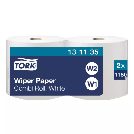 Tork törlőpapír 25cm átm. - 1 rétegű, hófehér, 460m (Karton - 2 tek)