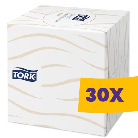 Tork Extra Soft kozmetikai kendő kocka 100 lapos - 140278 (Karton - 30 csg)