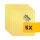 Vileda Prof. PVAmicro mikroszálas törlőkendő (Karton - 5 db)-sárga