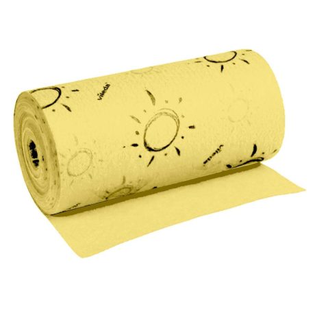 Vileda Prof. Quick 'n Dry szivacskendő tekercs 25cm*10m Sárga