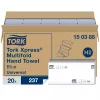 Tork Xpress® Multifold hajtogatott kéztörlő - 2 rétegű, kék, 237 lap (Karton - 20 csg)