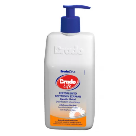 Bradoline Bradolife fertőtlenítő folyékony szappan pumpás Kamilla 350ml